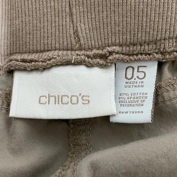 Women’s Leightweight Tan Cargo Pants Khaki - Picture 3 of 3